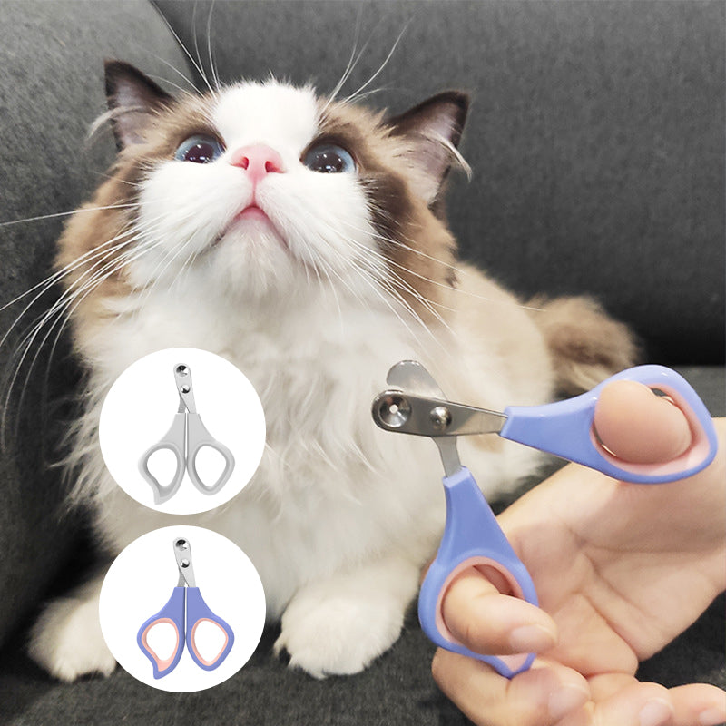 Professional Round Hole Anti Accidental Pet Nail Clippers