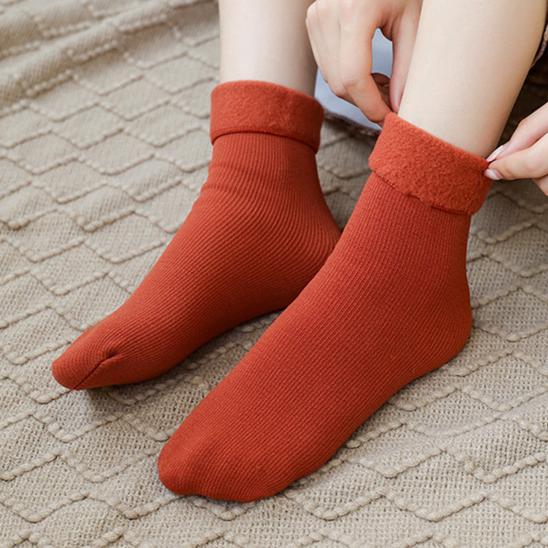 Thickening Winter Soft Velvet Snow Socks