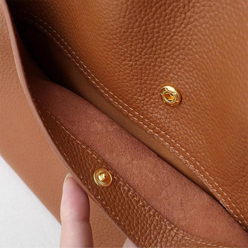 Solid Color Simple Shoulder Bag