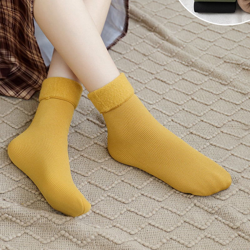 Thickening Winter Soft Velvet Snow Socks