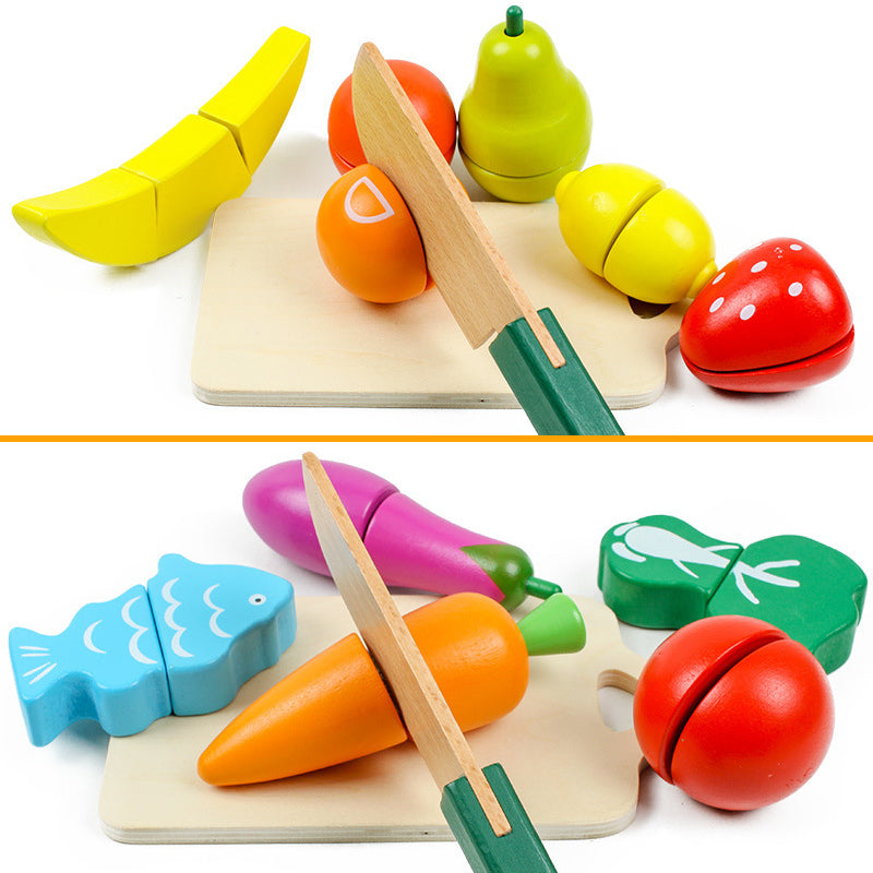 Wooden Play Food Toy（13pcs）