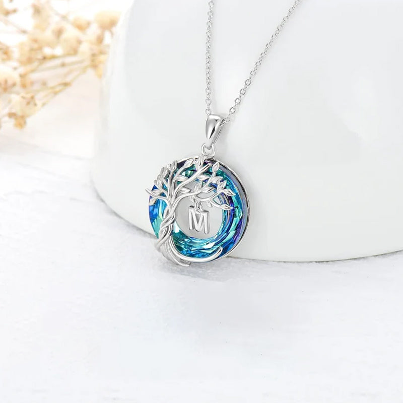 Tree of Life Crystal Pendant