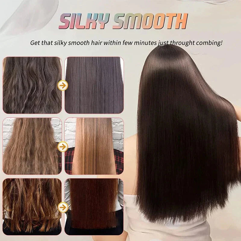 ✨New Year Sale - Buy More Save More🔥Silk & Gloss Hair Straightening Cream