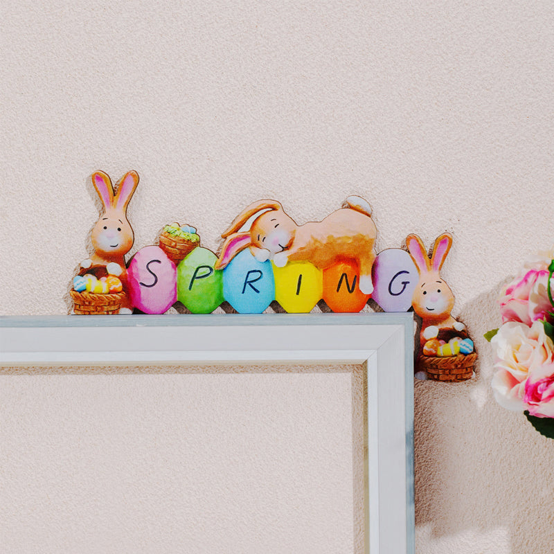 Easter Bunny Egg Doorway Ornament