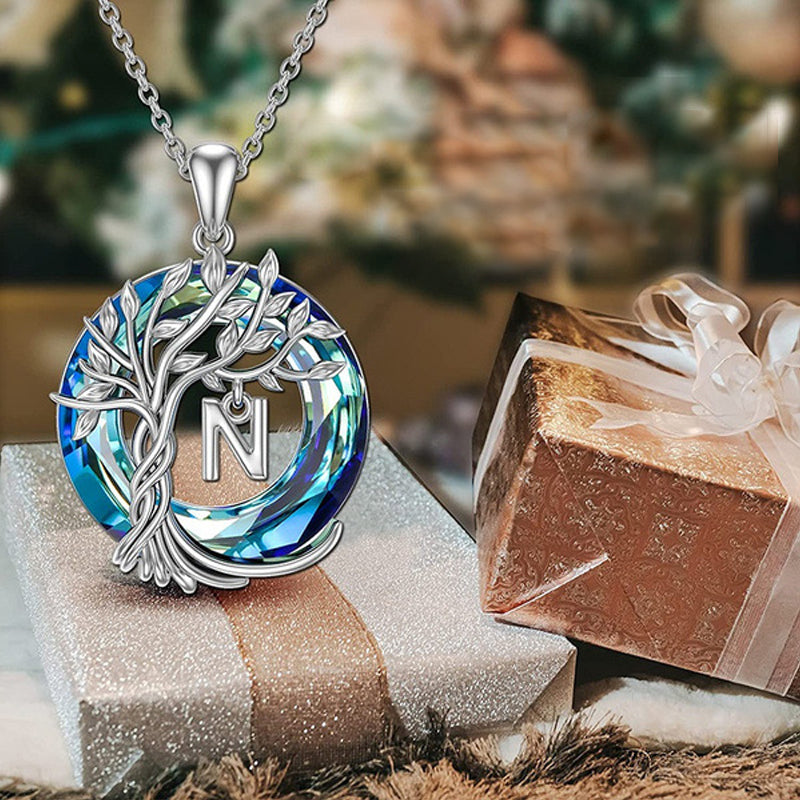 Tree of Life Crystal Pendant