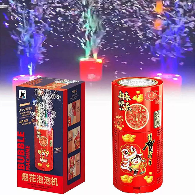 🎆Portable Firework Bubble Machine🫧