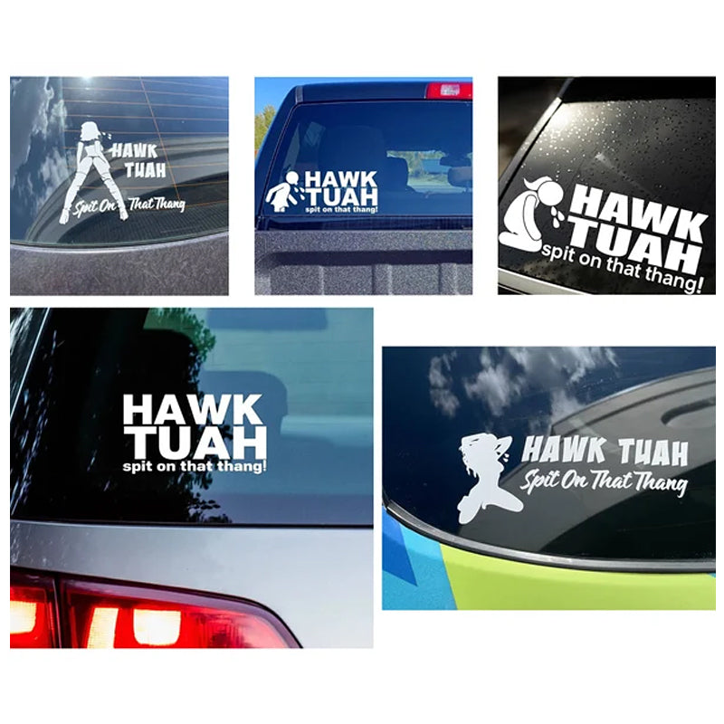 Hawk Tuah Spit On That Thang Sticker