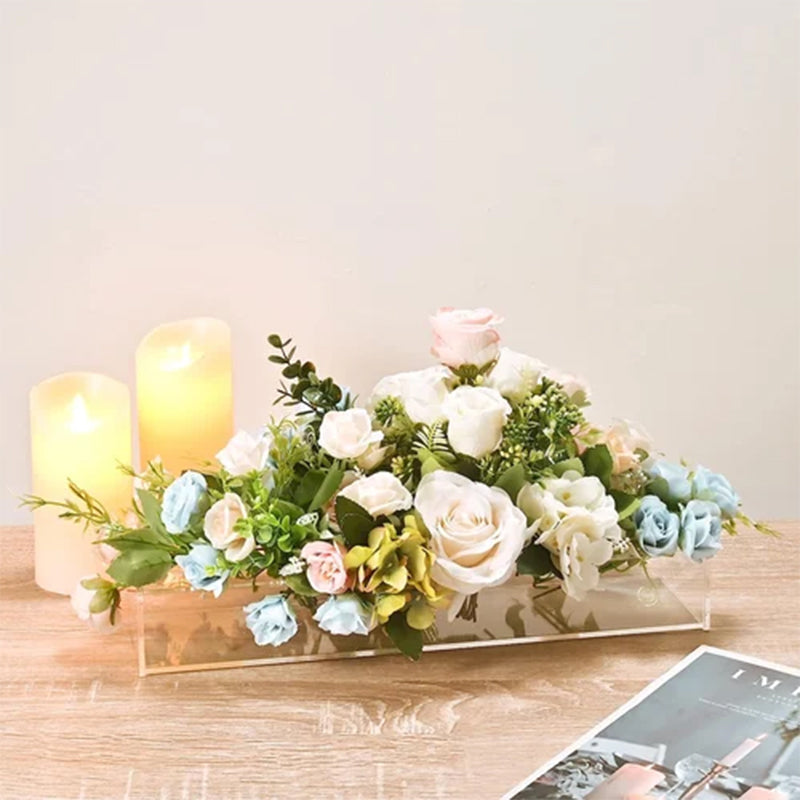 Clear Acrylic Flower Vase