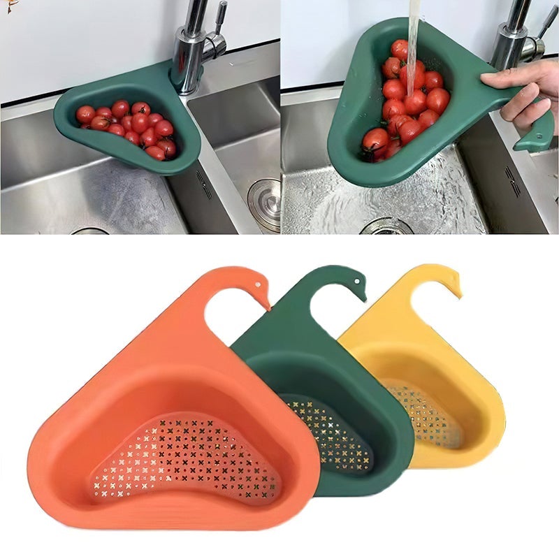 Kitchen Sink Drain Basket Swan Drain Rack