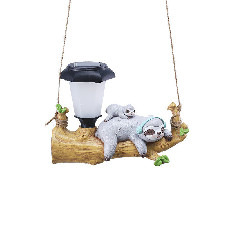 Squirrel Sloth Hanging Lamp