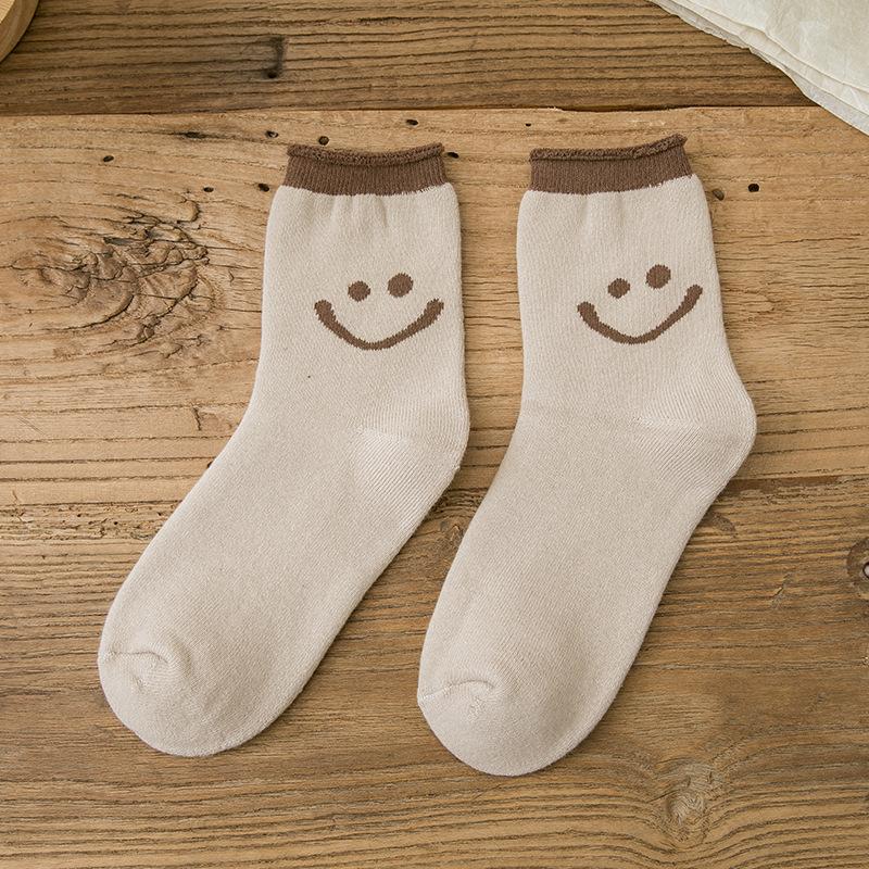 Fairyspark™ Lovely Smile Face Cotton Socks