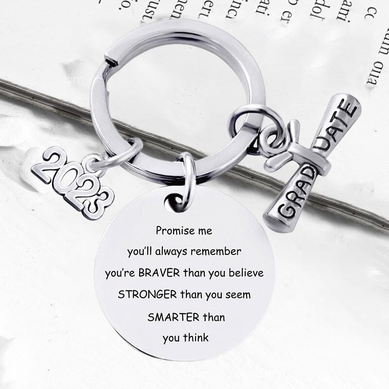 2023 Graduation Season Metal Keychain Gift with gift box