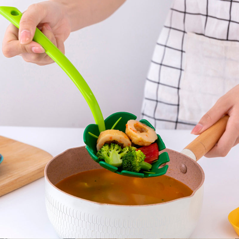 Green Leaf Colander