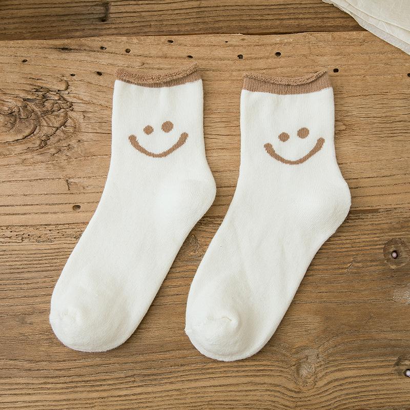 Fairyspark™ Lovely Smile Face Cotton Socks