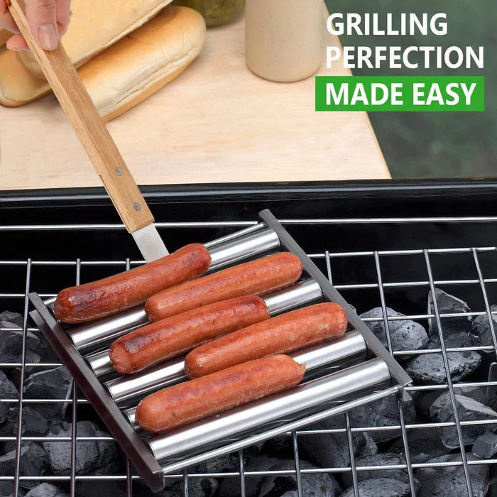 Hotdog Roller Stainless Steel Sausage Roll Rack