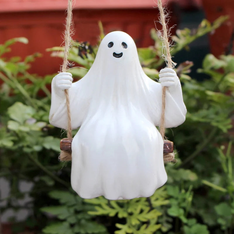 Halloween Cute Swing Ghost