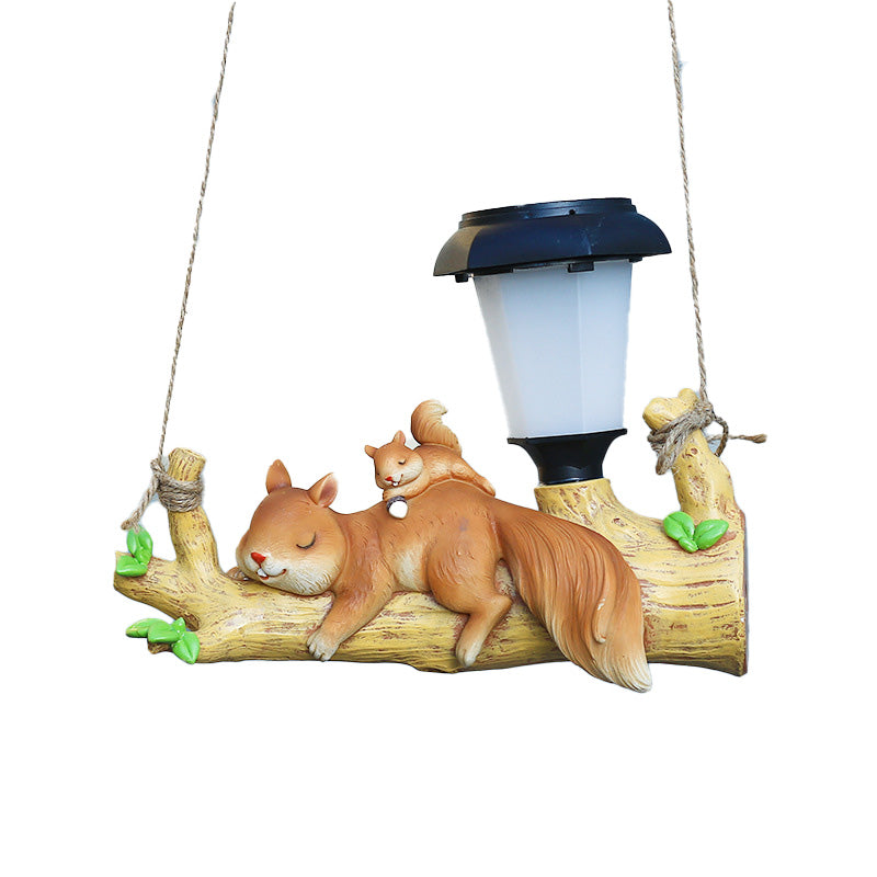 Squirrel Sloth Hanging Lamp