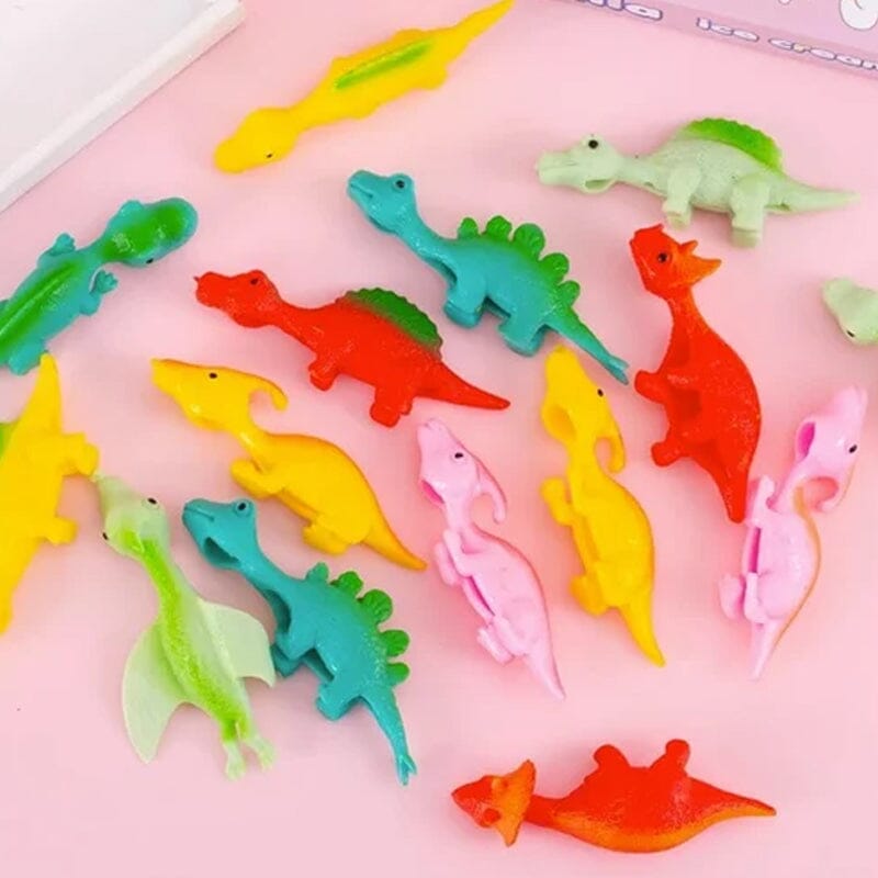 Slingshot Dinosaur Toys (Colors random)