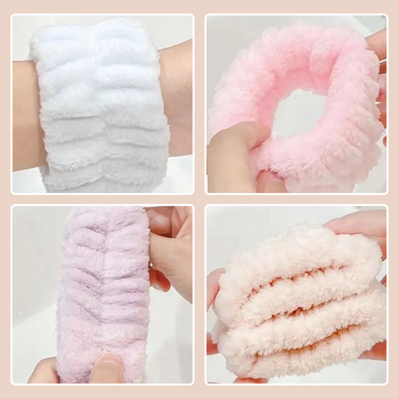 Microfiber Wrist Wash Towel Band