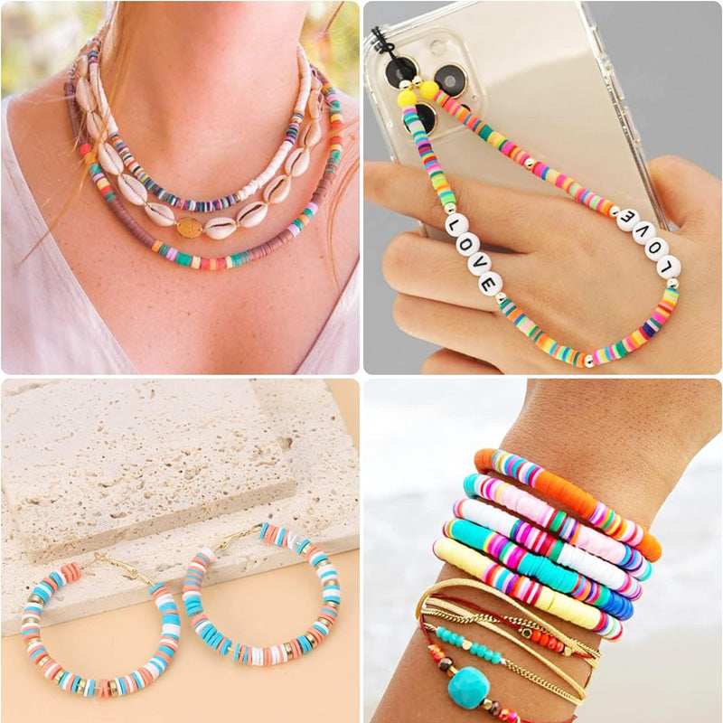 Clay Beads Bracelet Making Kit