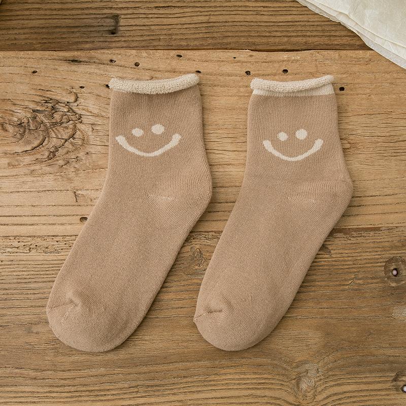 Fairyspark™ Lovely Smile Face Cotton Socks