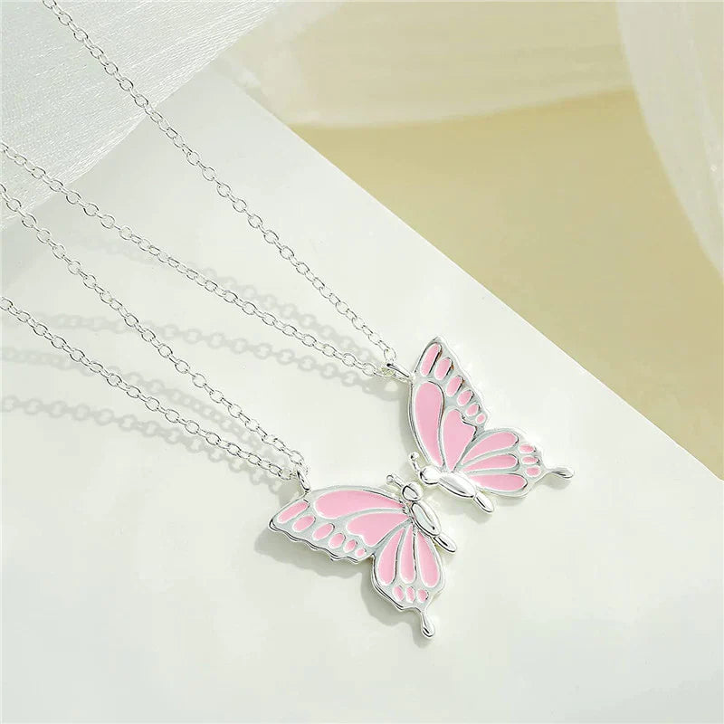 Colorful Butterfly Necklace