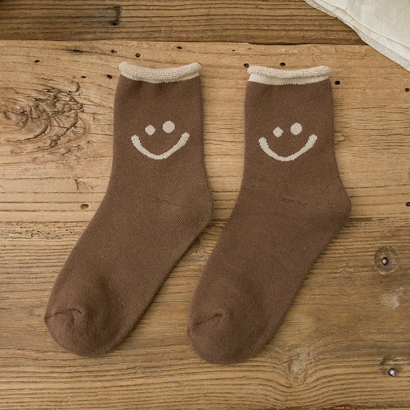 Fairyspark™ Lovely Smile Face Cotton Socks