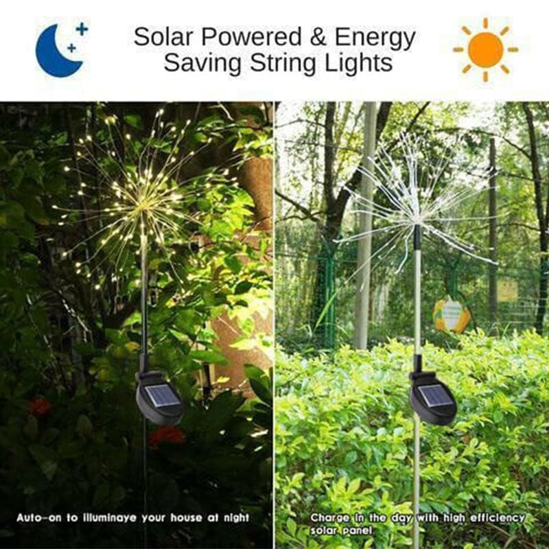 Solar Firework Light