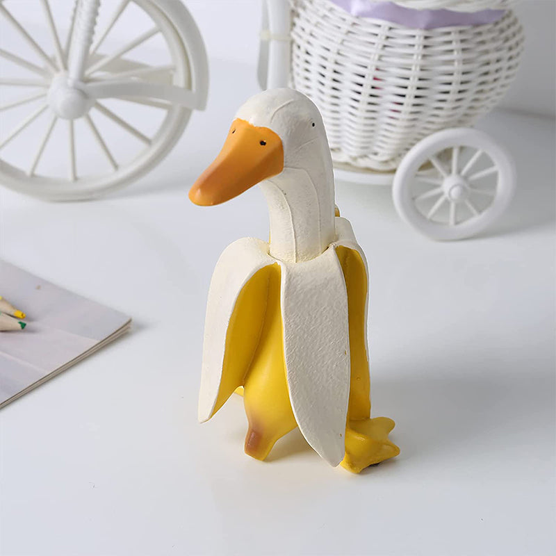 Creative Art-Banana Duck Gardening Ornament