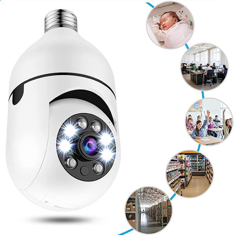 Wireless Wifi Light Bulb Camera Security Camera