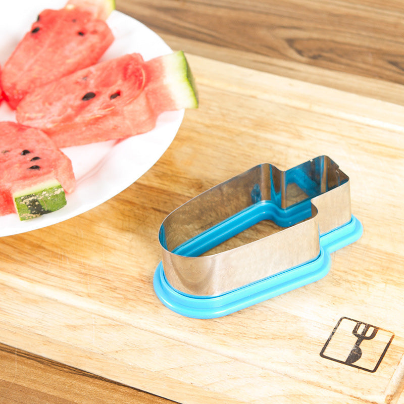 Popsicle Shape Mold Watermelon Slice Model