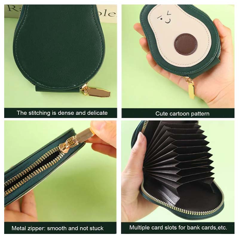 Avocado Shaped Multipurpose Card Holder