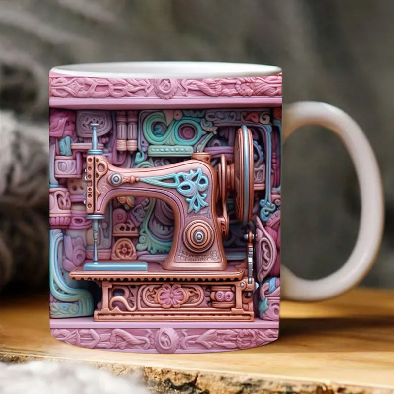 🍵3D Sewing Mug