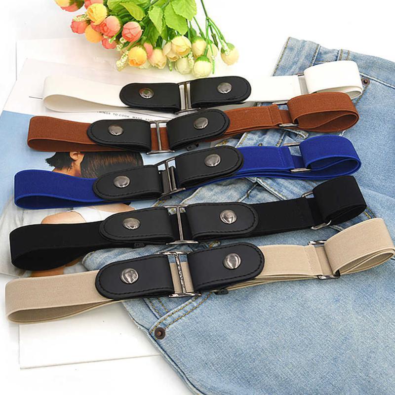 Bearhome Buckle-free Invisible Elastic Waist Belts