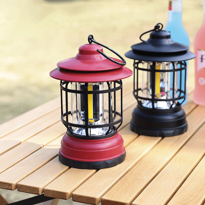 Portable Retro Camping Lamp