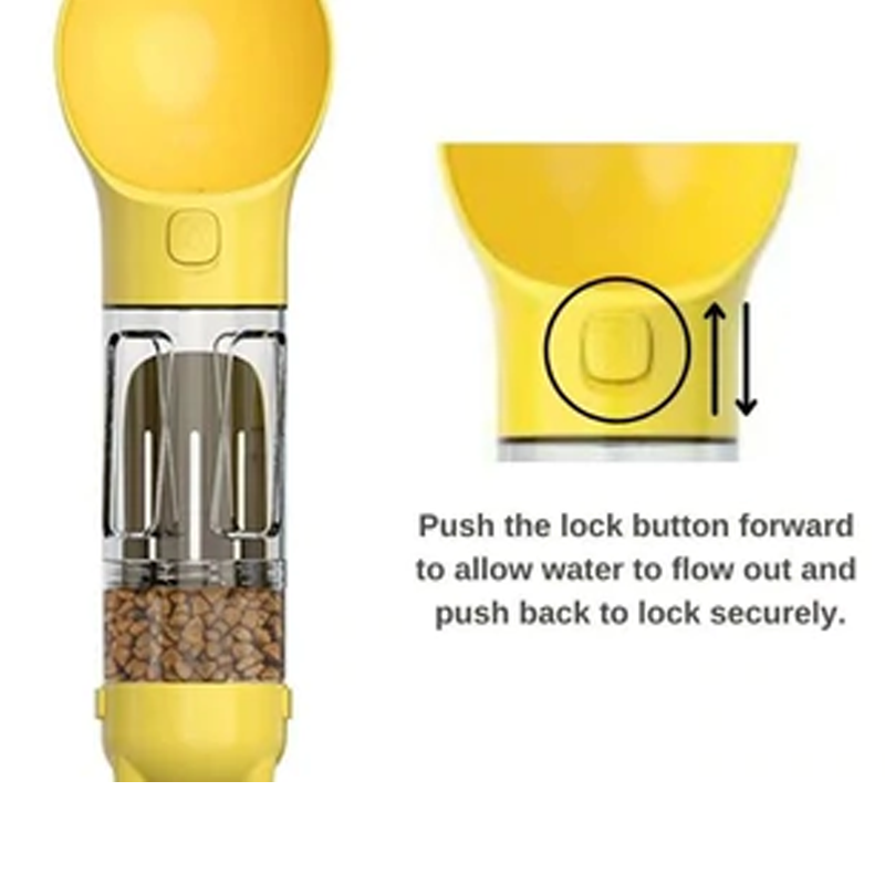 4 in 1 Multifunctional Dog Bottle