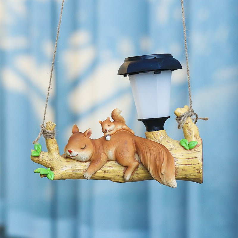 Squirrel Sloth Hanging Lamp