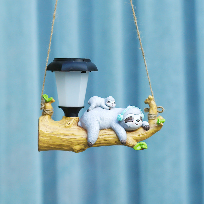 Squirrel Sloth Hanging Lamp