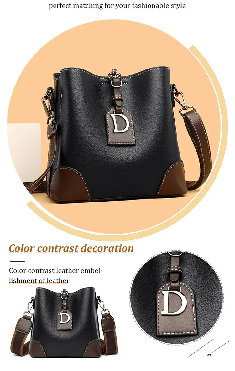 PU Leather Niche Women's Shoulder Bag