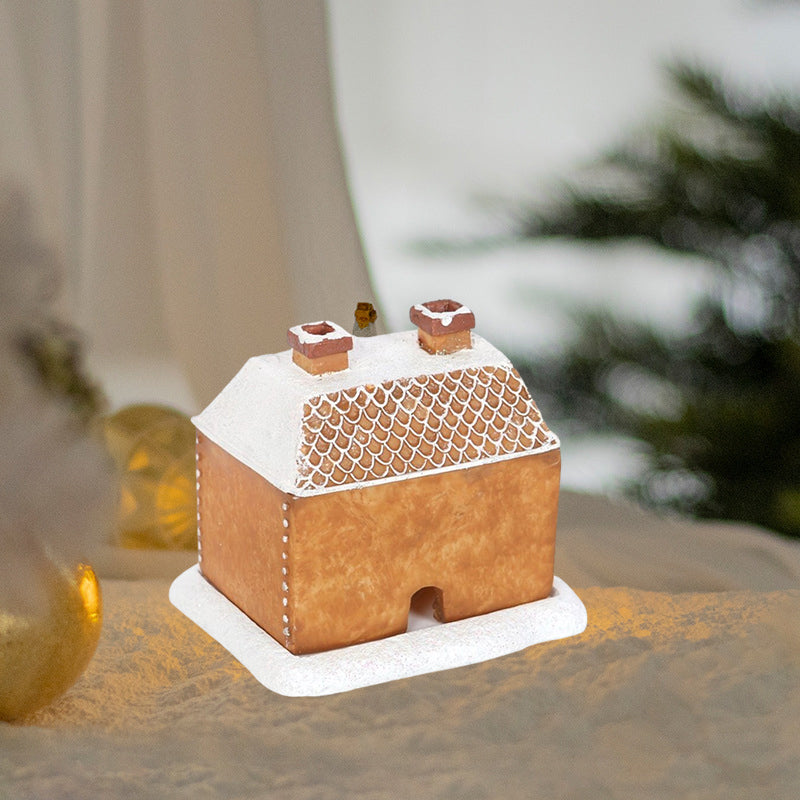 Gingerbread House Incense Cone Burner