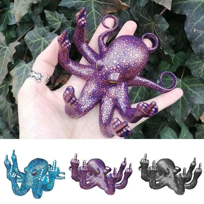 Anger Octopus Creative Decorative Sculpture