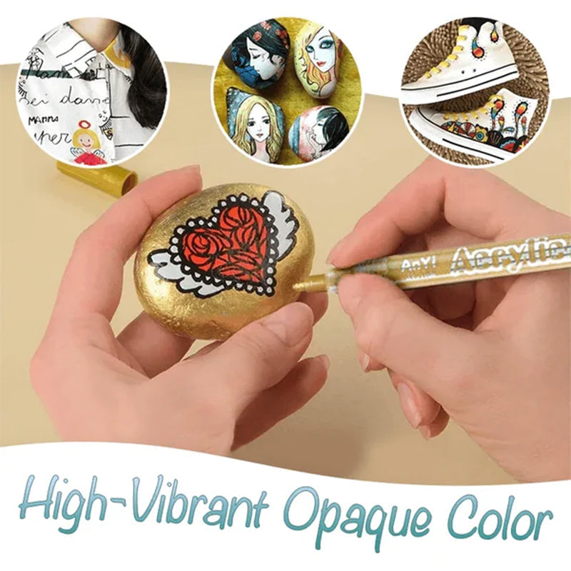 High Pigmented Acrylic Paint Markers