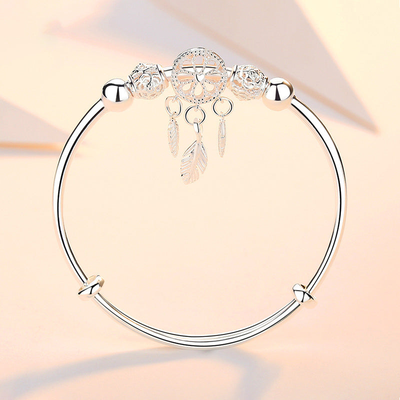 Dreamcatcher Bracelet SILVER (GIFT BOX)