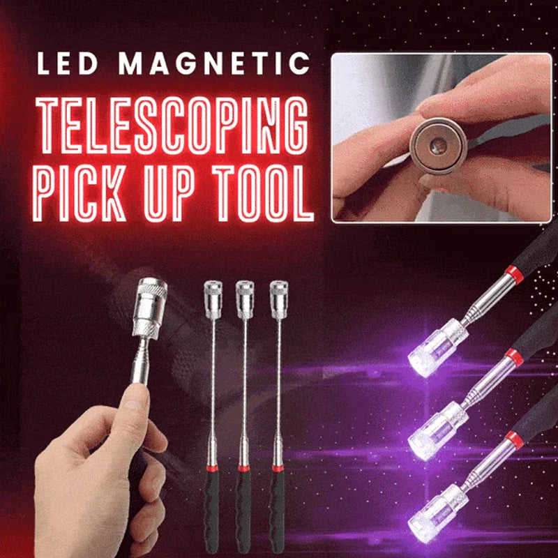 LED Retractable Magnetic Pickup