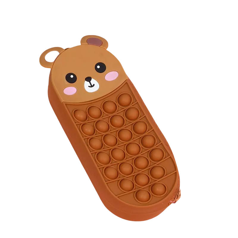 Cartoon Silicone Decompression Stationery Box