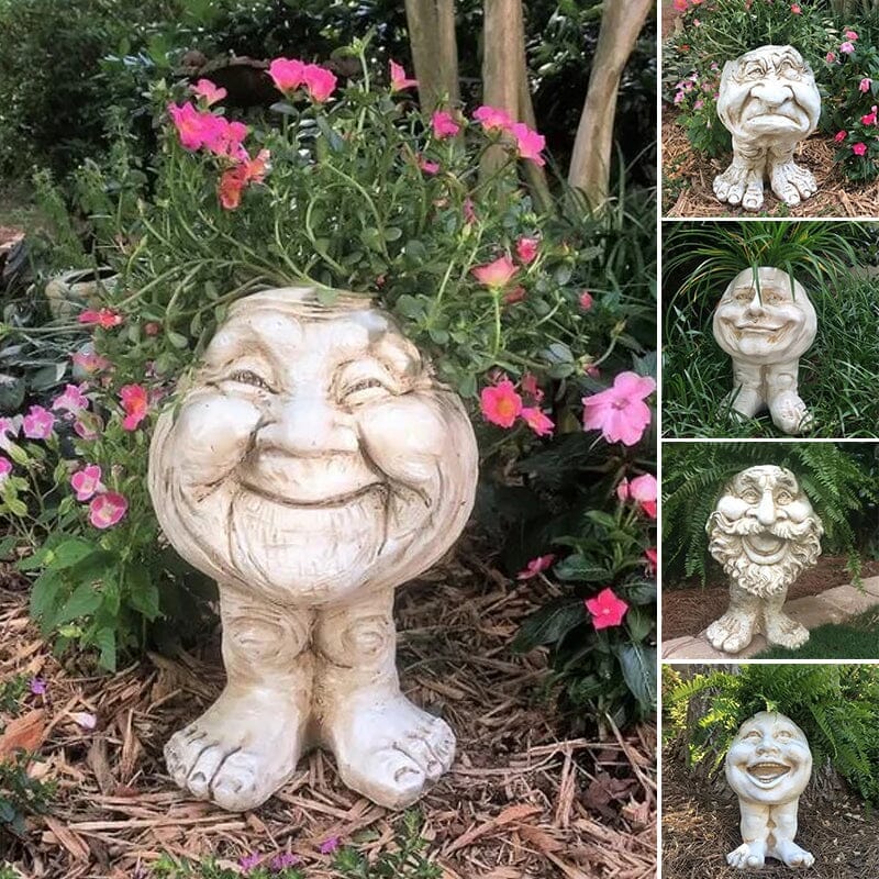 Funny Expression Flowerpot