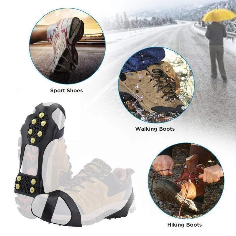 Universal Non-Slip Ice Gripper Spikes