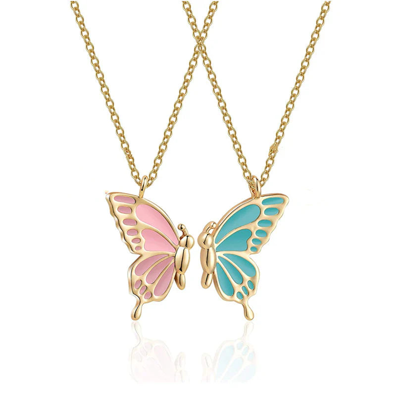 Colorful Butterfly Necklace