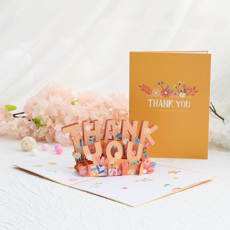 Paper Carving 3D Greeting Card