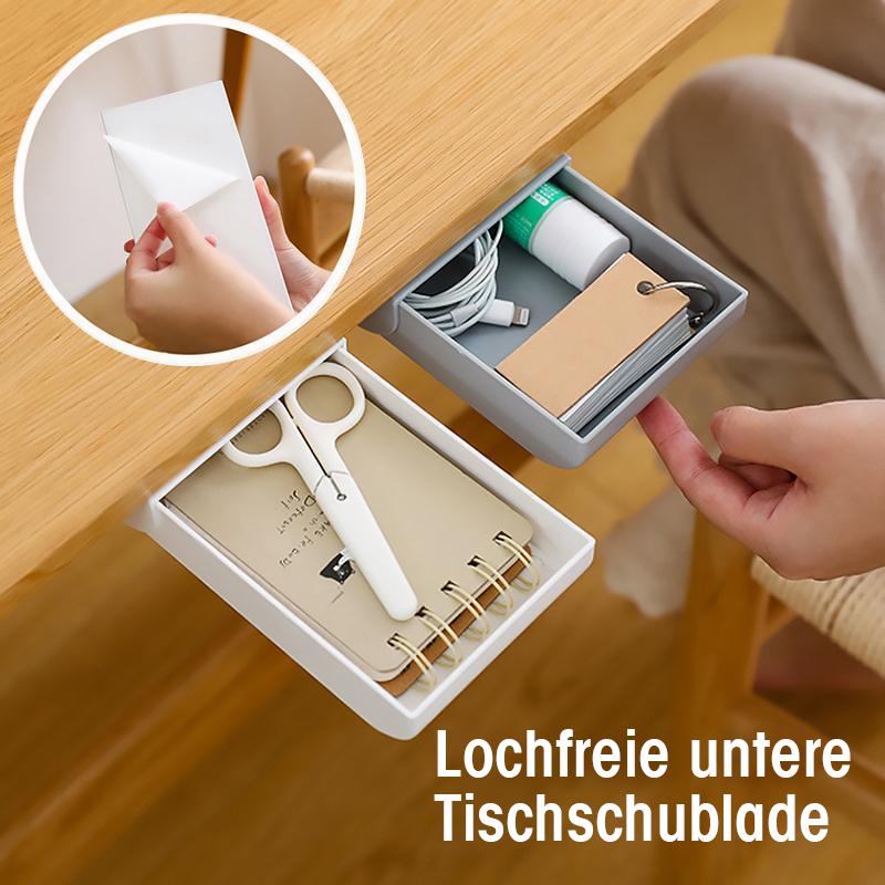 Lochfreie untere Tischschublade